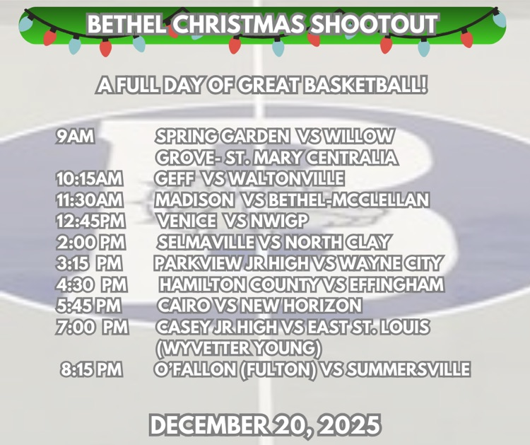 Bethel Christmas Shootout