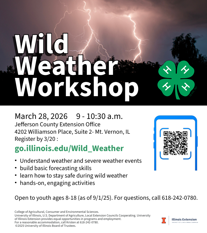 Wild Weather Workshop Flyer