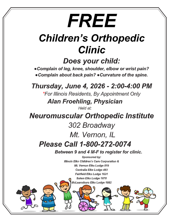 Free Othro Clinic Flyer