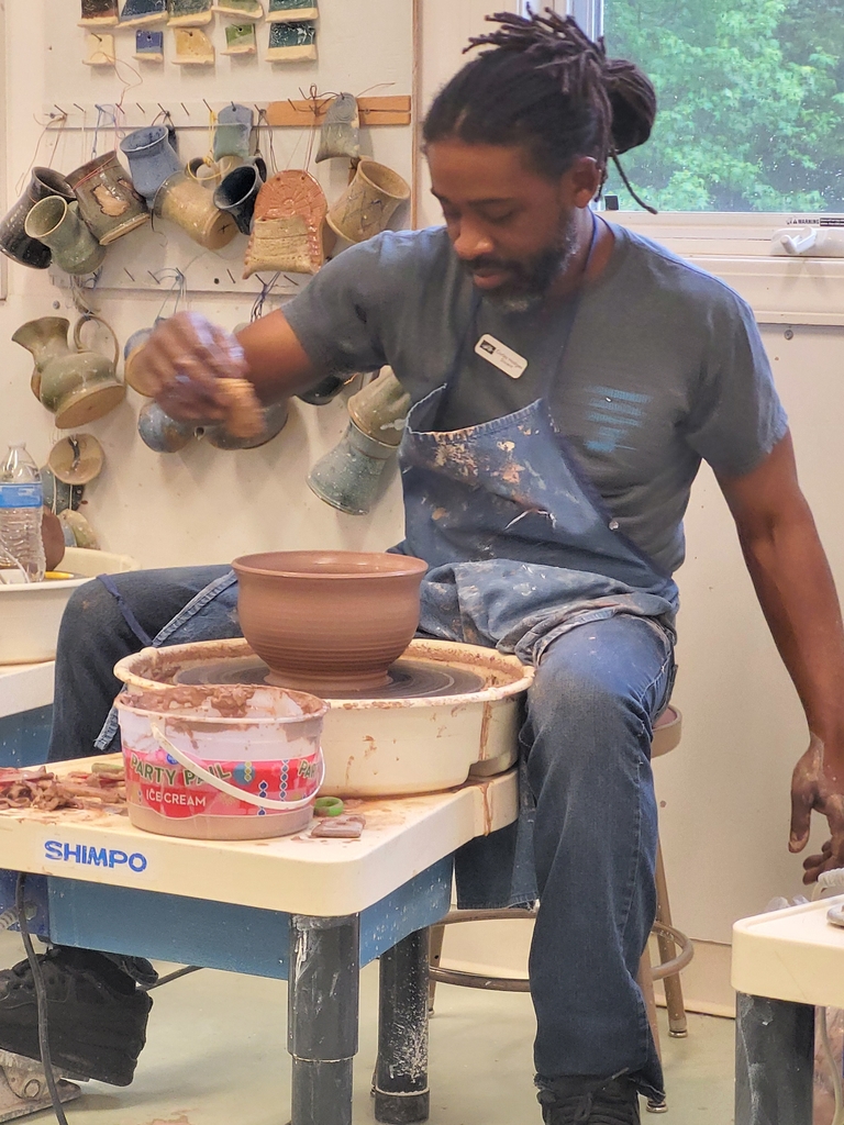 throwing clay