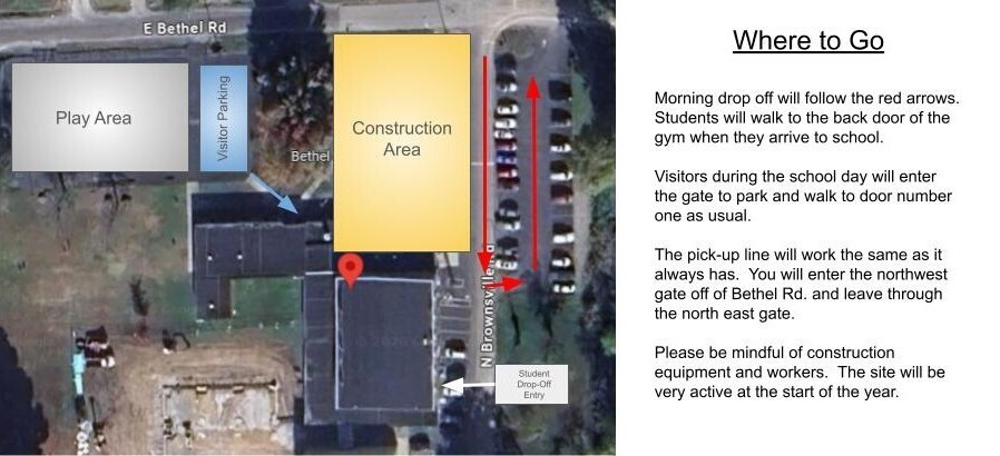 Drop Off Map