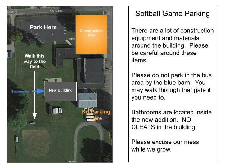 Softball Game Parking