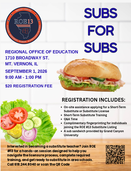 Subs for subs flyer