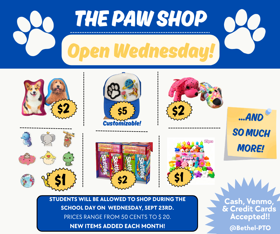 Paw Shop Open Wed
