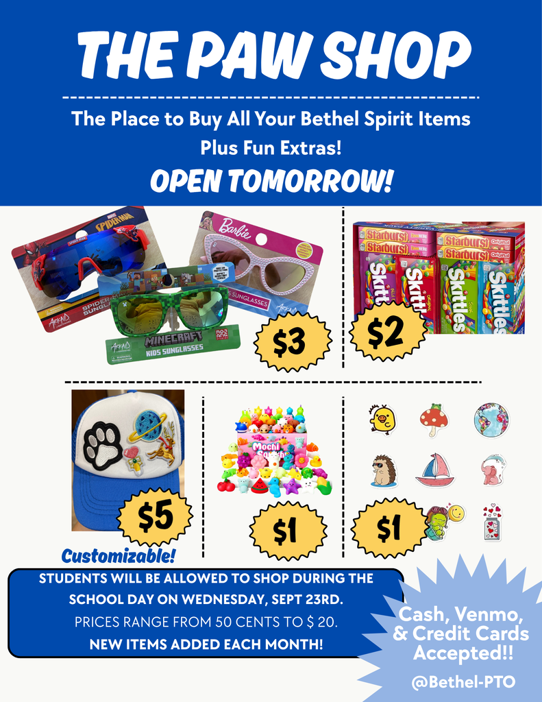 Paw Shop Open Wed