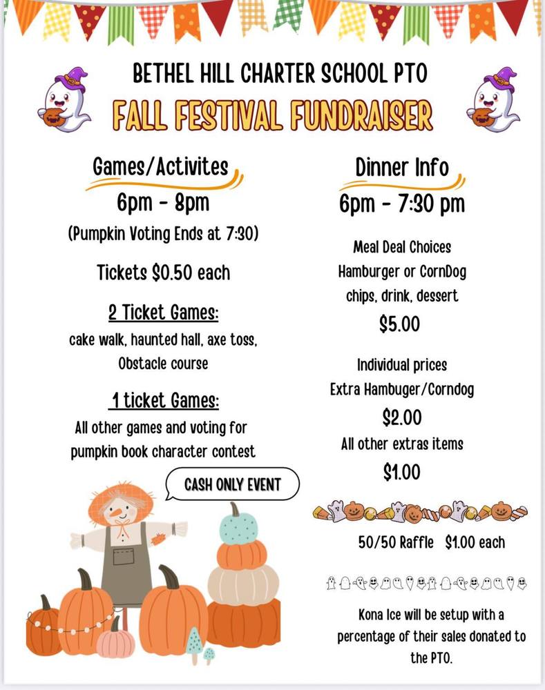 Fall Festival Prices