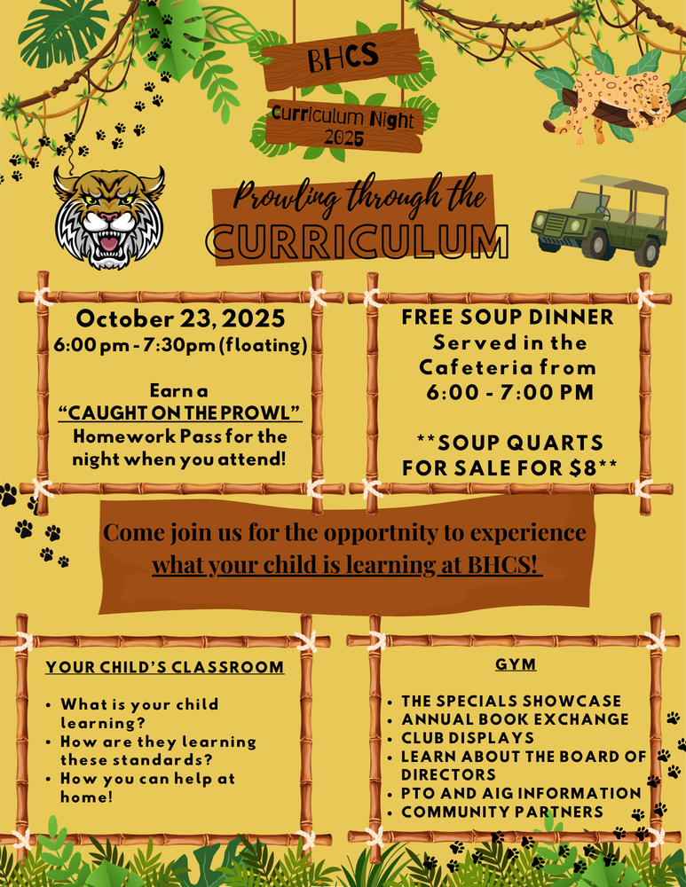 BHCS Curriculum Night