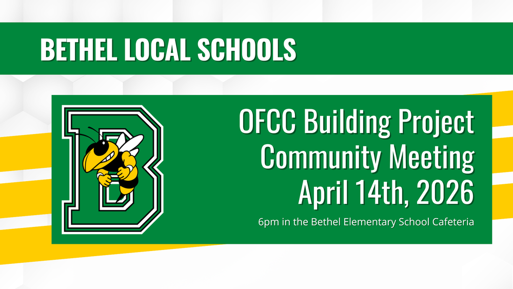 OFCC Building Project Community Meeting | April 14th at 6pm at BES Cafeteria