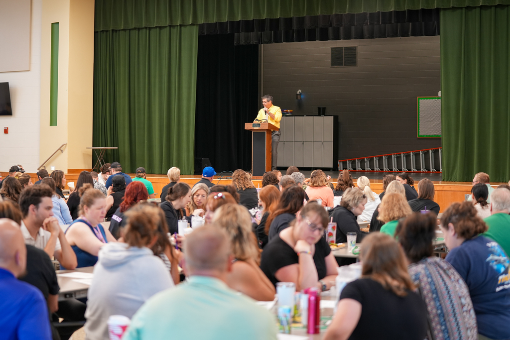Superintendent Nutter at Convocation