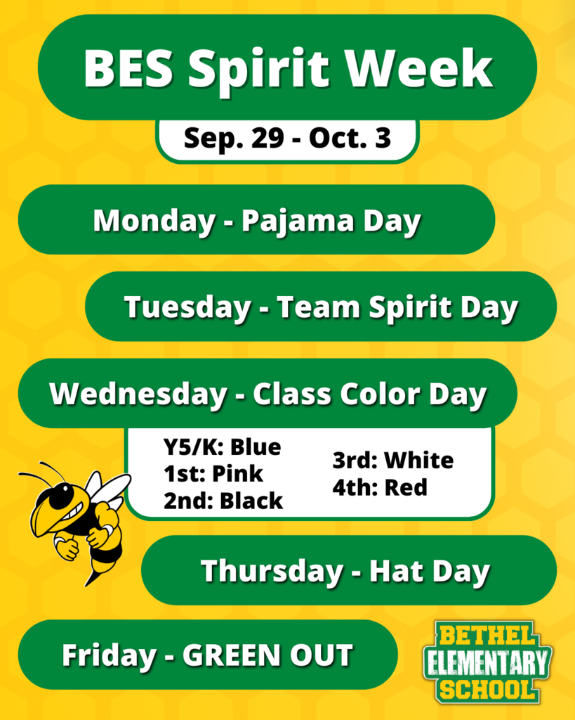 Elementary Spirit Week