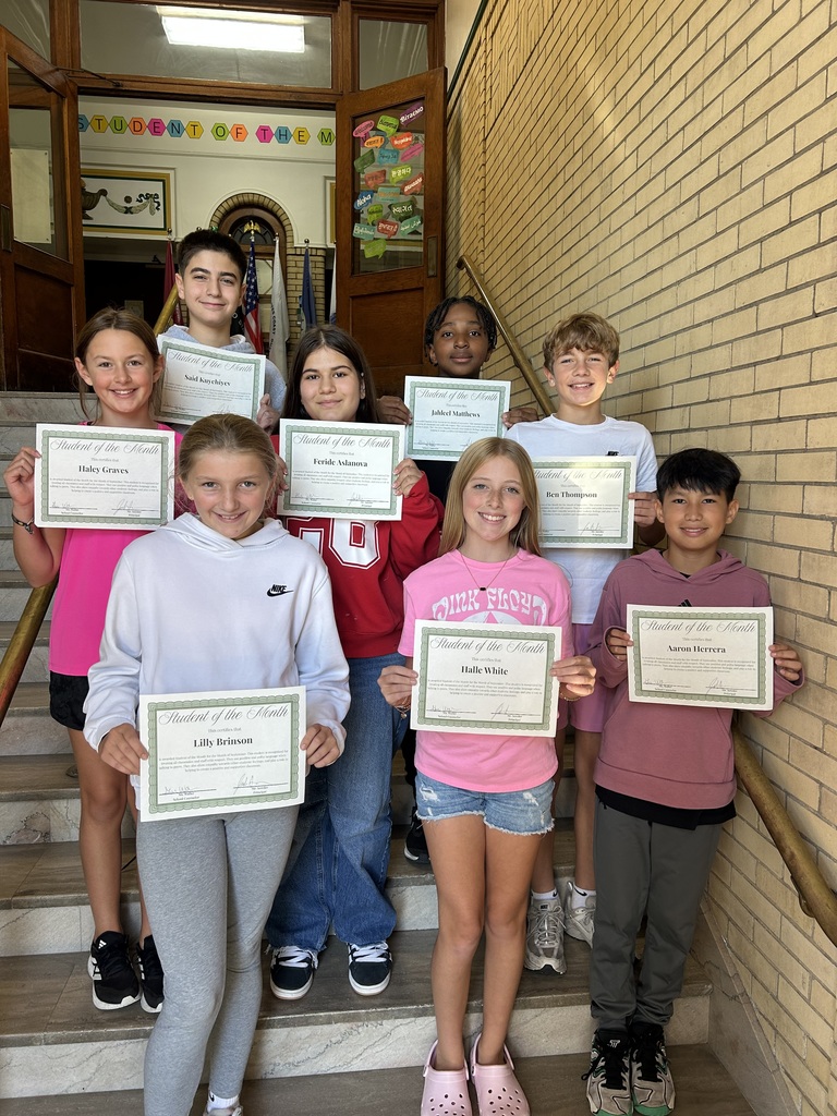 5th-6th Students of the Month