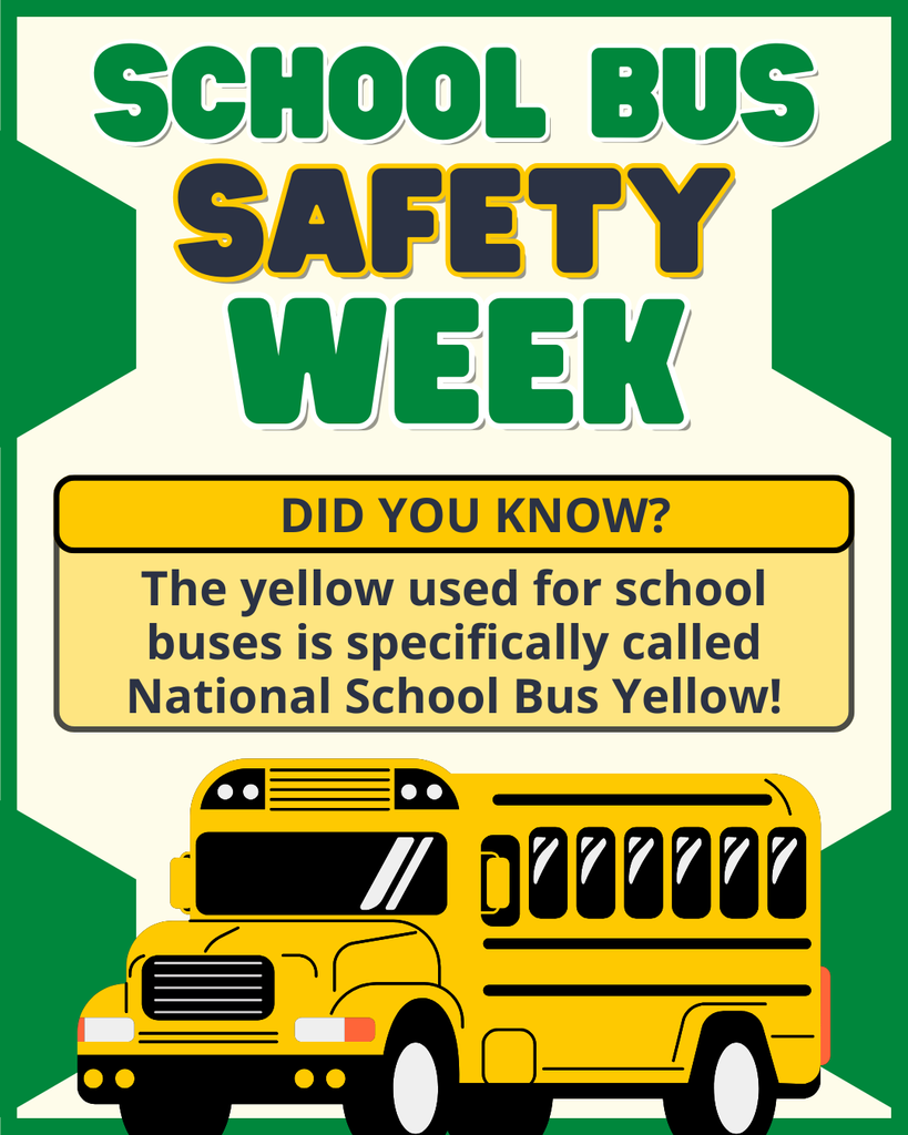 School Bus Safety Week