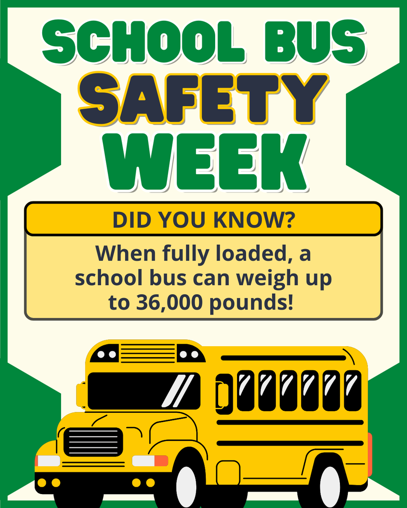 School Bus Safety Week