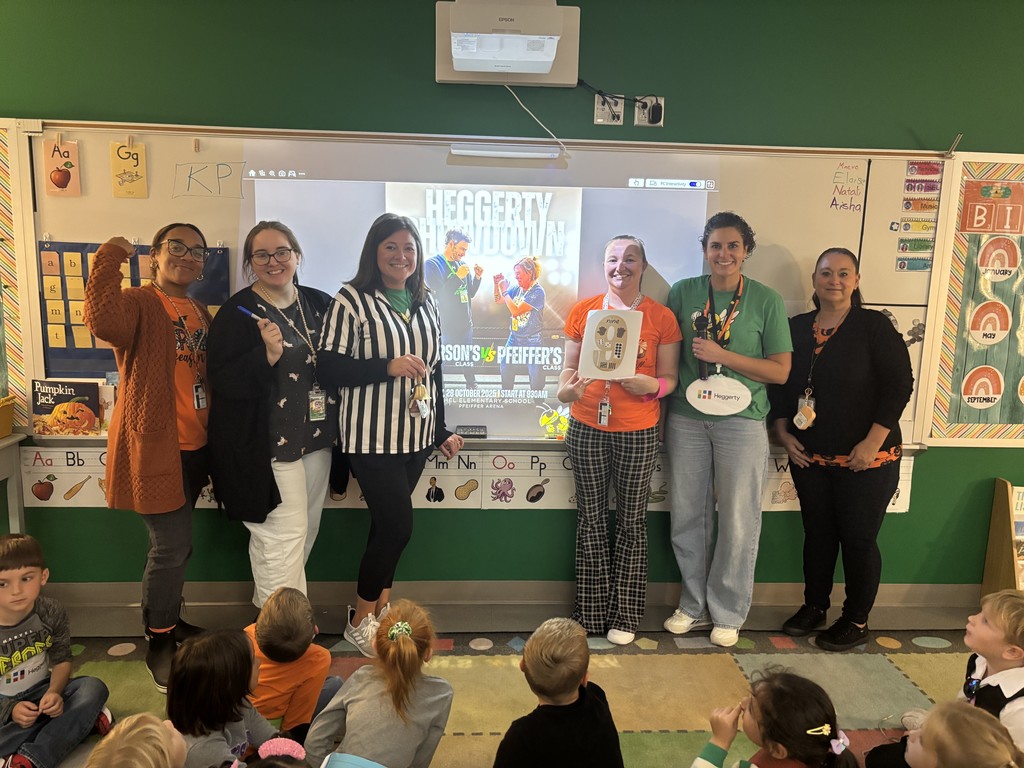 Mr. Anderson and Ms. Pfeiffer Heggerty Battle