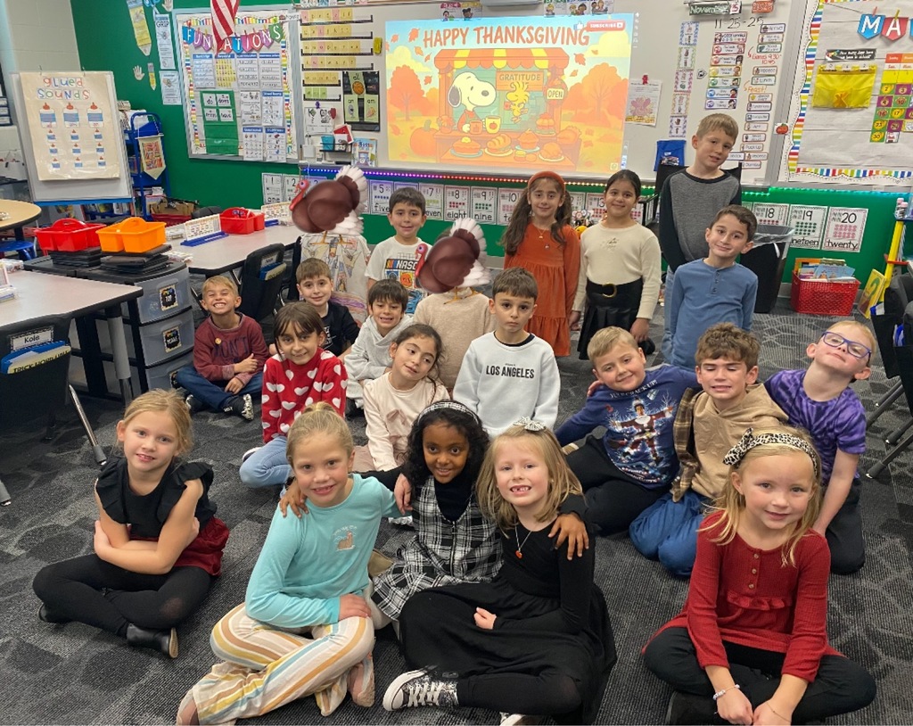 1st Grade Thanksgiving Feast