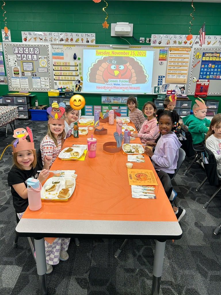 1st Grade Thanksgiving Feast