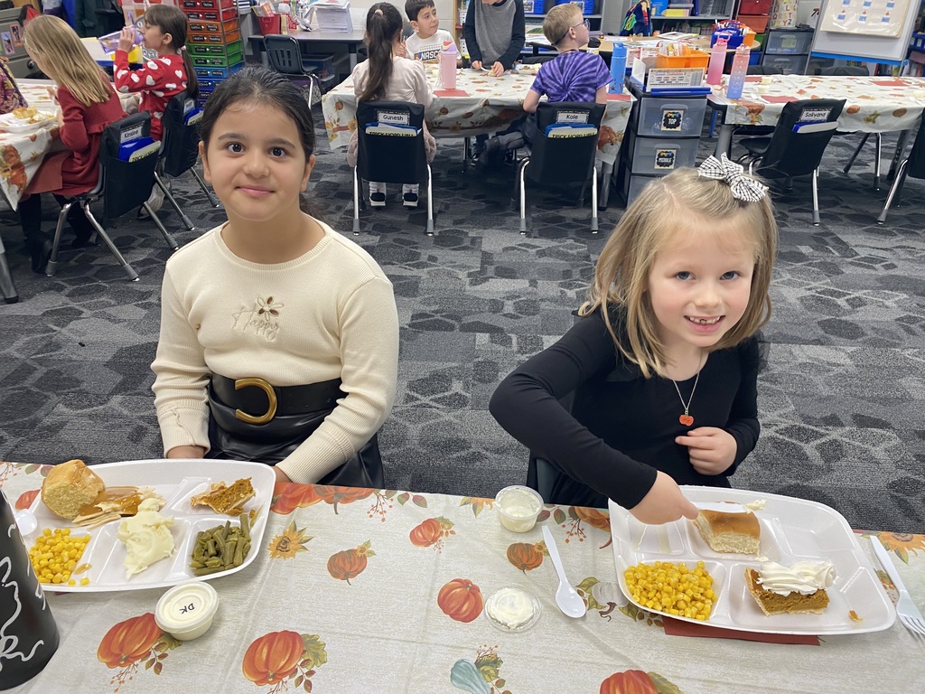 1st Grade Thanksgiving Feast