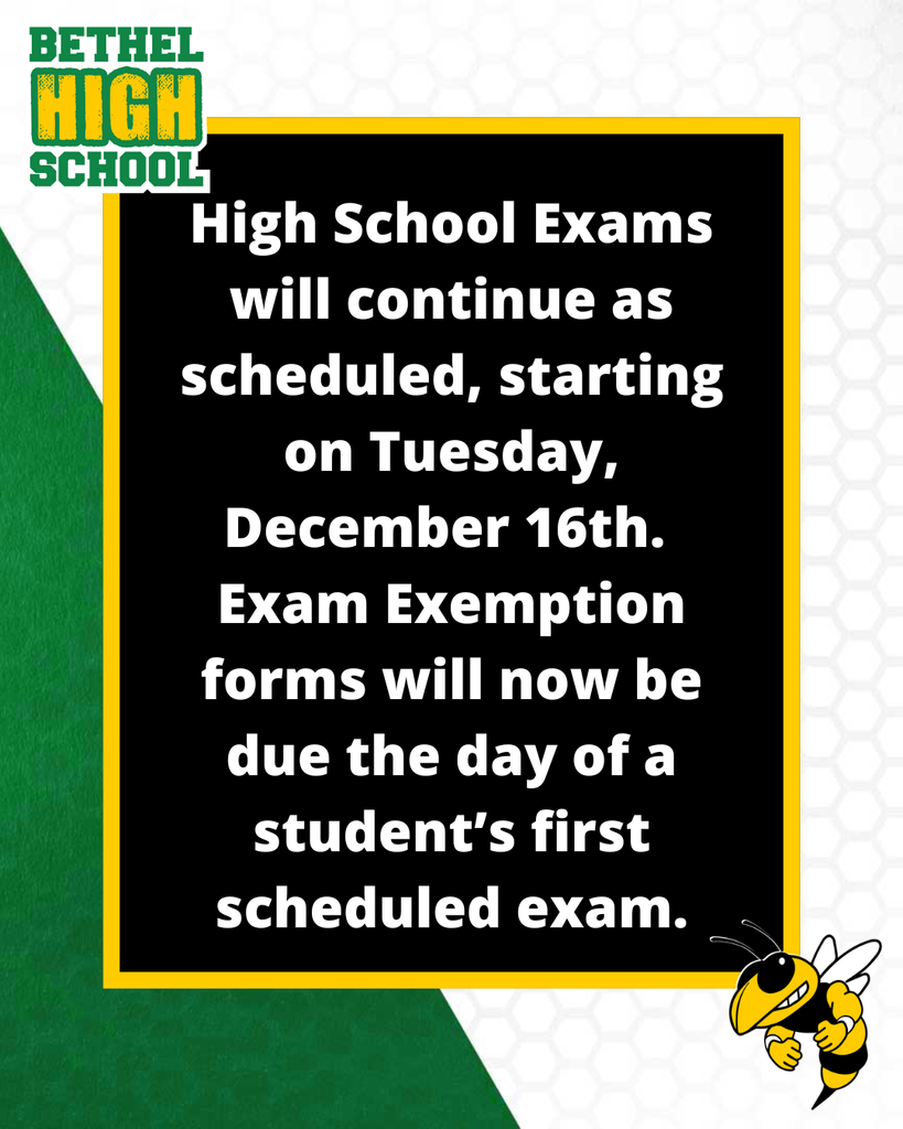 HS Exam Update
