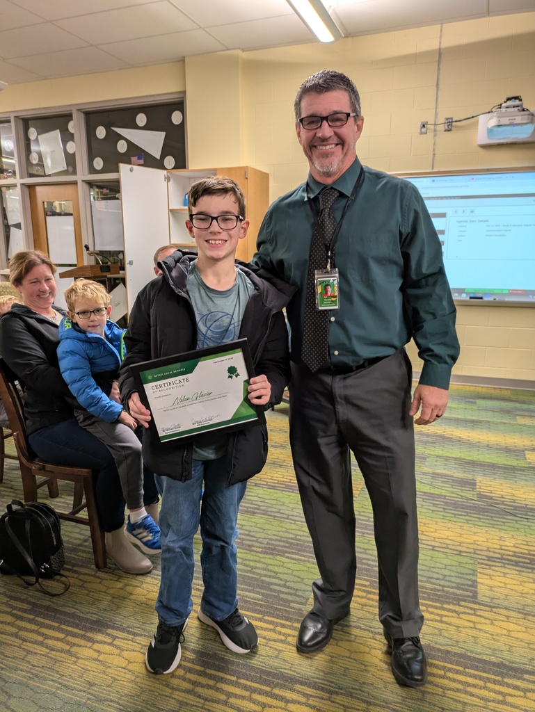 Student Recognition - Nolan Glazier