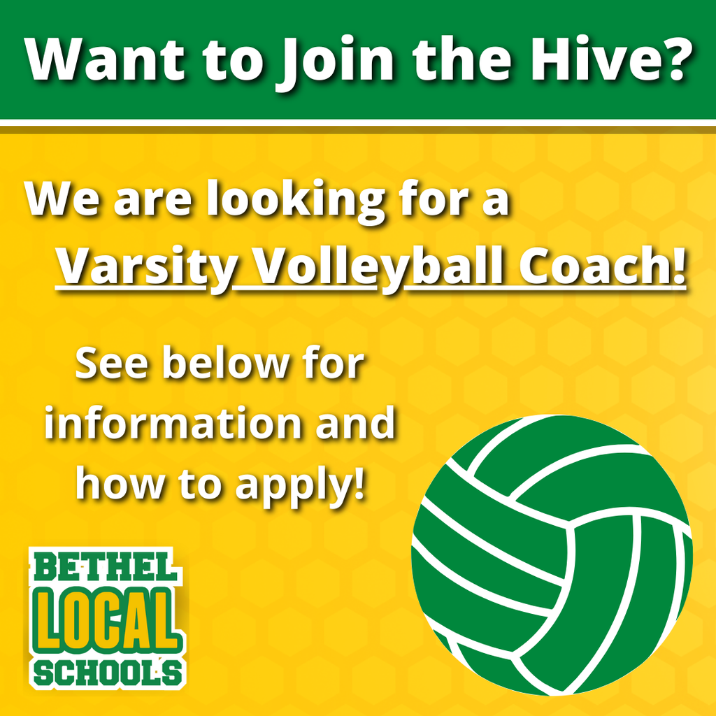 Join the Hive as the Varsity Volleyball Coach
