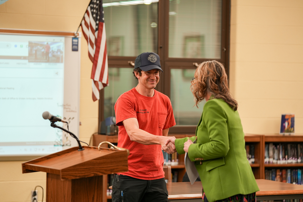Board of Education Members taking Oath of Office