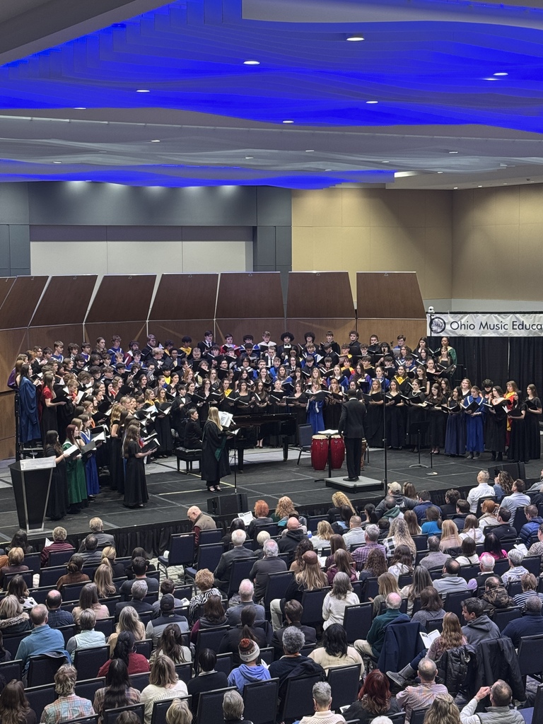 Allstate Choir performing at OMEA Conference