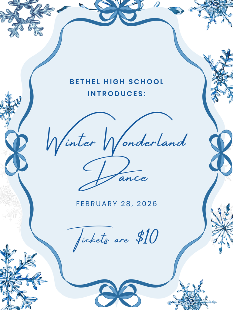 HS Winter Formal - February 28th at 7pm
