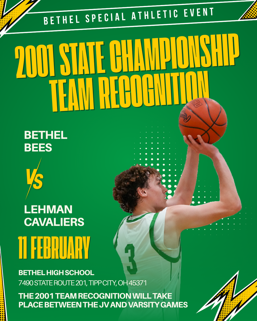 2001 State Team Recognition Game