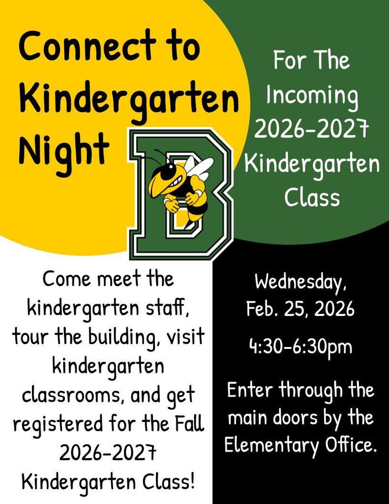 Connect to Kindergarten Night