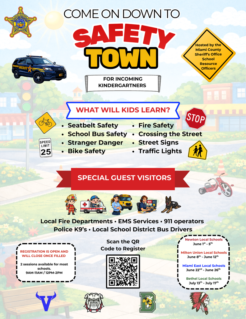 Safety Town Registration is Open!