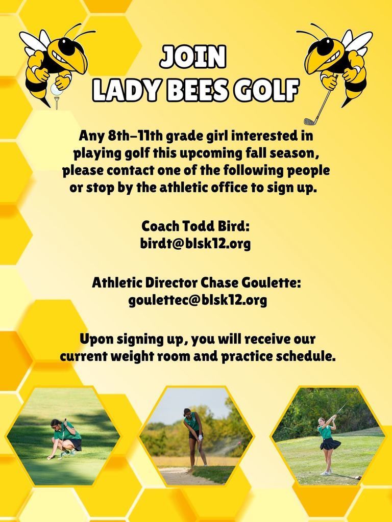 Join Lady Bees Golf!