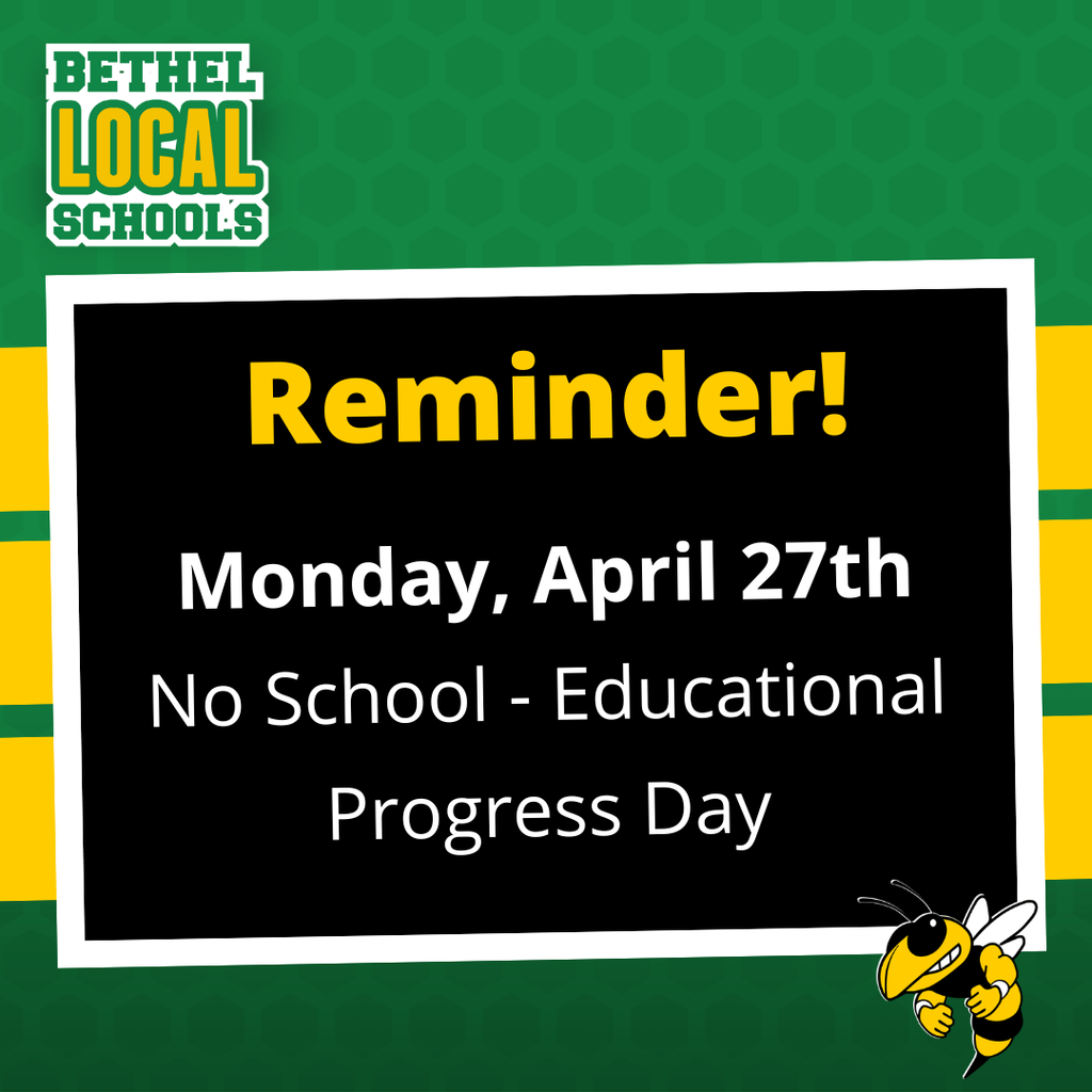 NO SCHOOL - Educational Progress Day