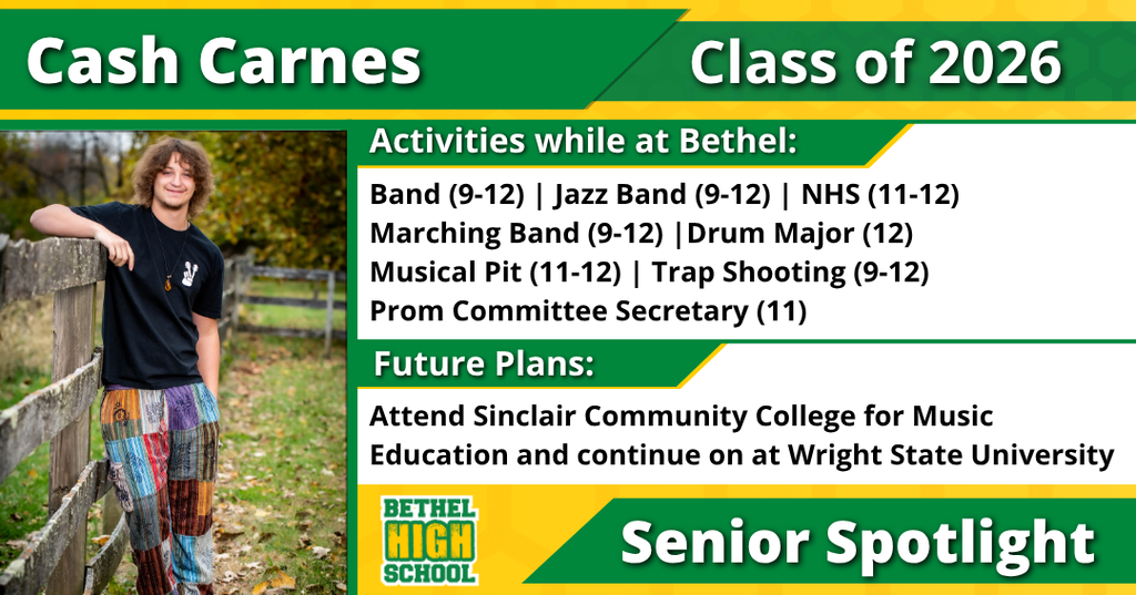 Senior Spotlight - Cash Carnes