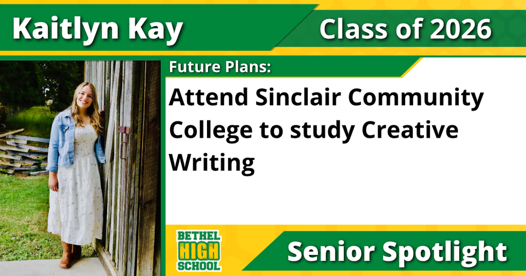 Senior Spotlight - Kaitlyn Kay