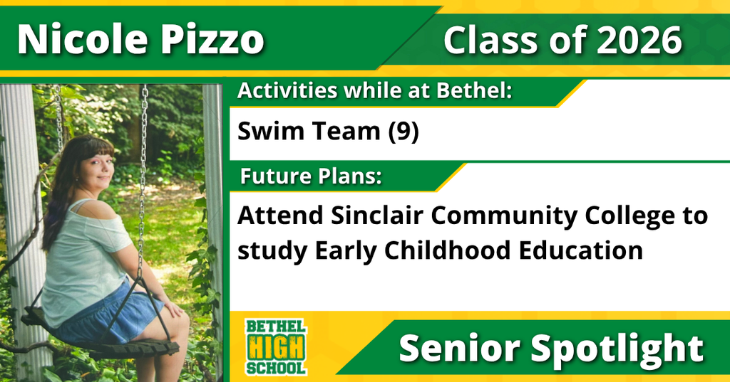 Senior Spotlight - Nicole Pizzo