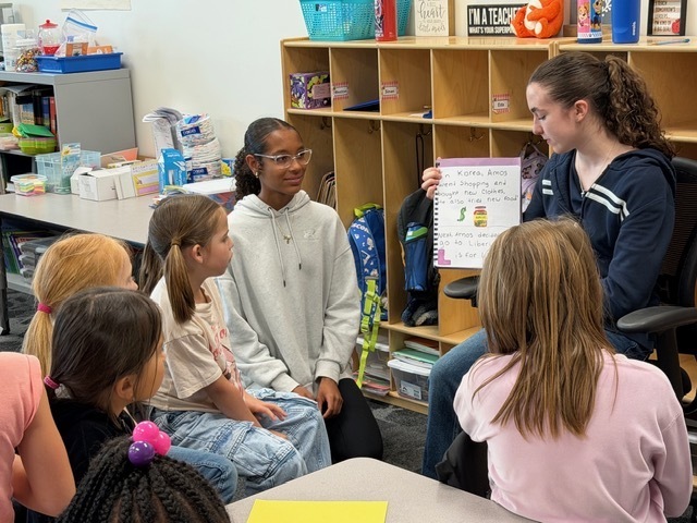 8th Grade ELA 1st Grade Collaboration