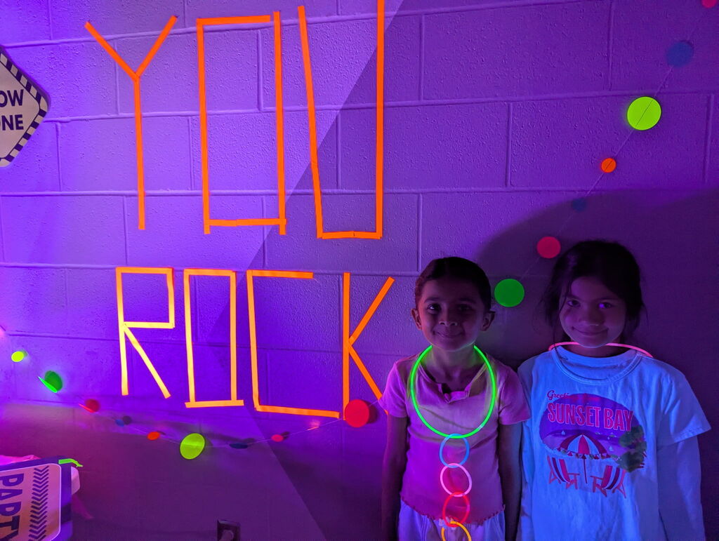 Elementary Glow Party