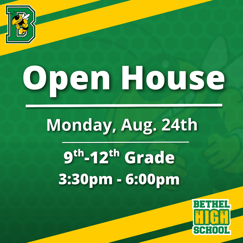 High School Open House August 24th