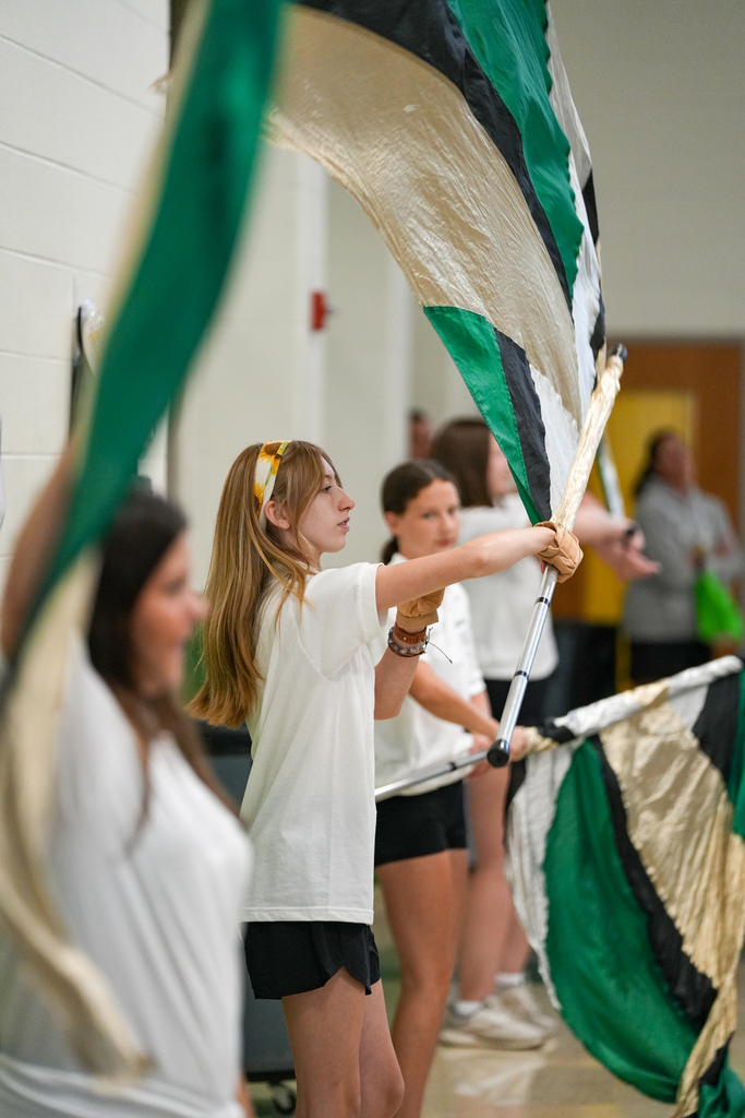 Pride of Bethel Marching Band Color Guard