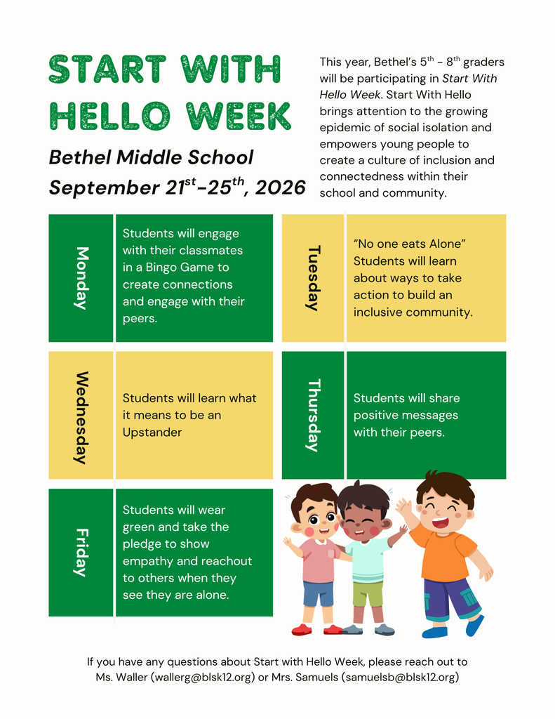 Start With Hello Week Poster