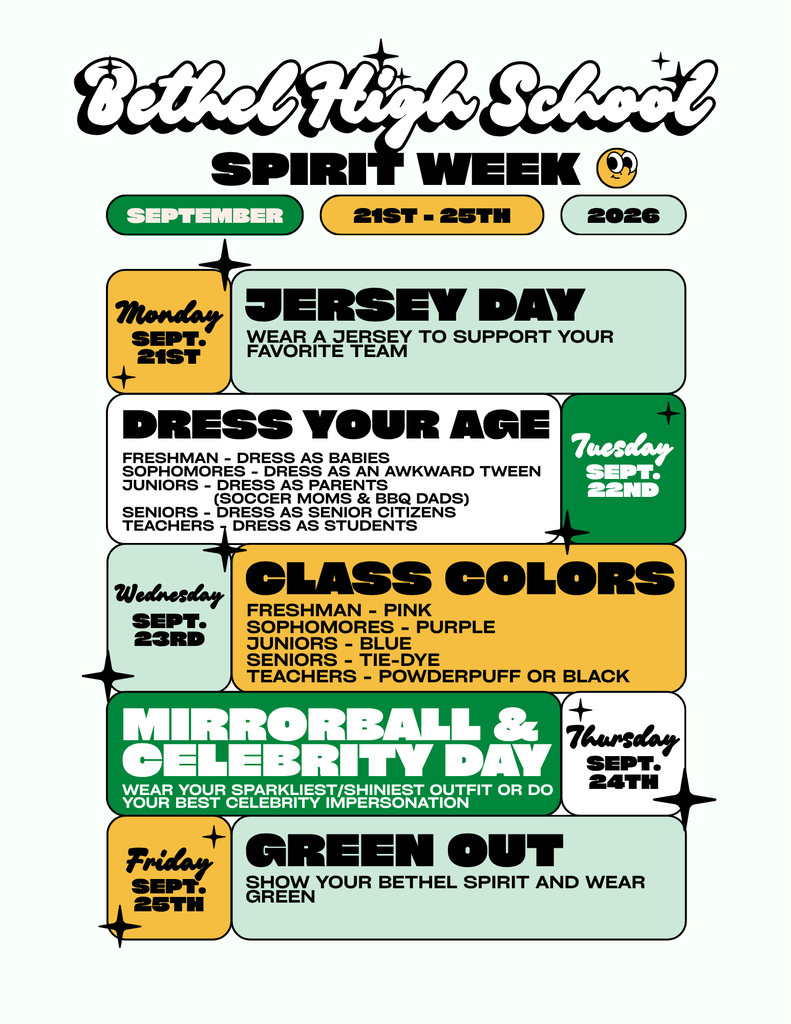 High School Spirit Week - HOCO 2026
