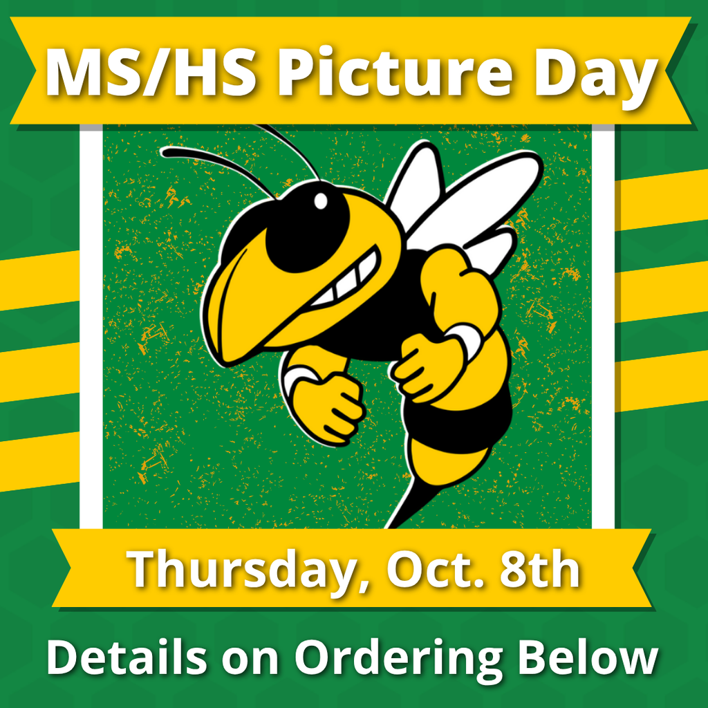 MS & HS Picture Day - Thursday, October 8th | Details on Ordering Below