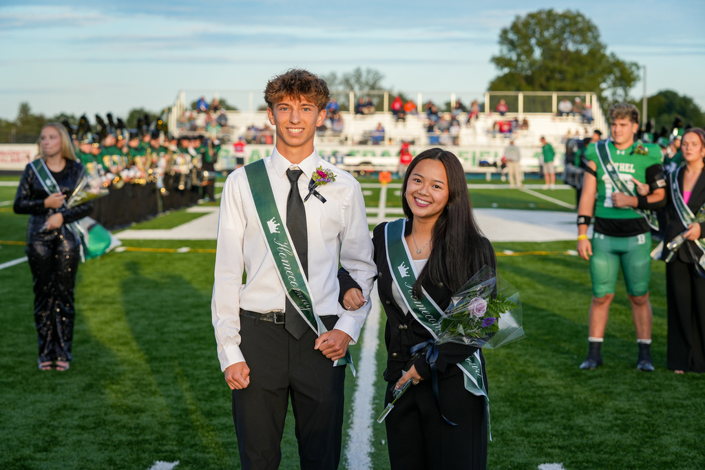 Hoco Princess Mia Sta. Ana and Prince Justin Brinson
