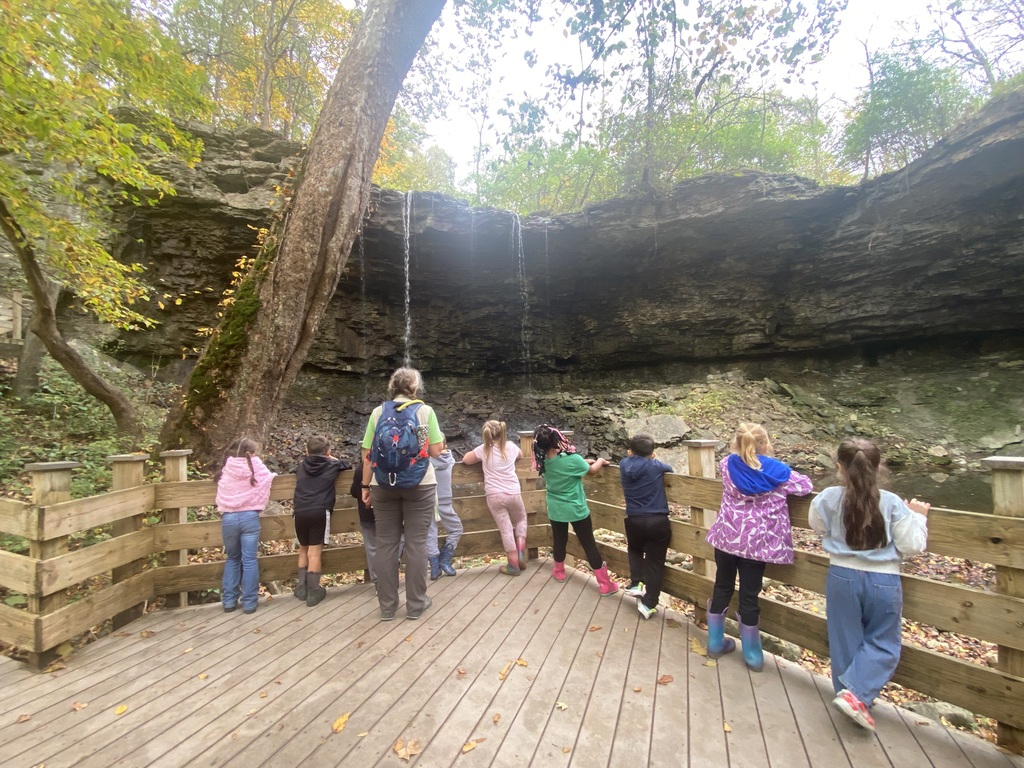 First Grade Field Trip to Charleston Falls