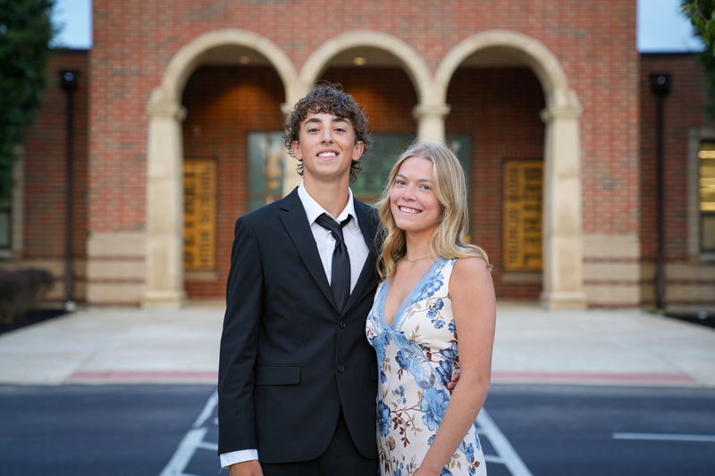 Raeghan Linton and Braylen Stegner
