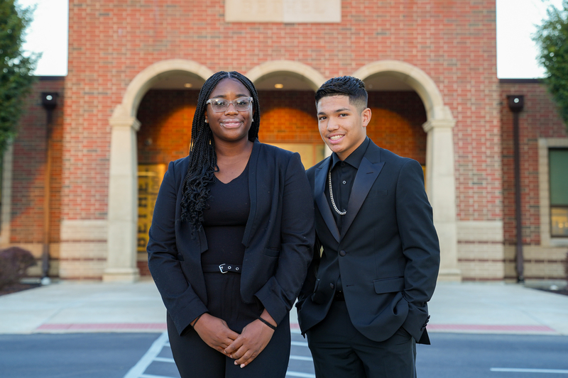 Freshman: A'Kyla Gerren and Junior Gonzalez