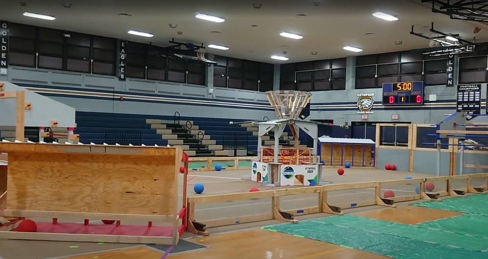 Field from the Fourth Annual Regal Eagle Rampage Event at Bethpage High School