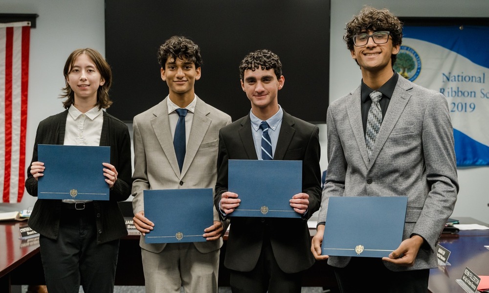 students with awards