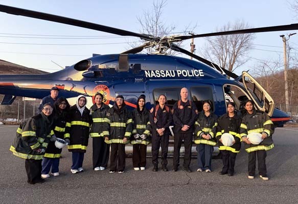 Bethpage High School students complete first-ever EMT program