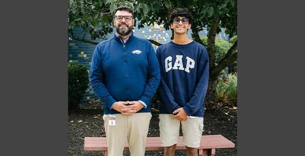 Bethpage High School senior Aaryan Rupesh